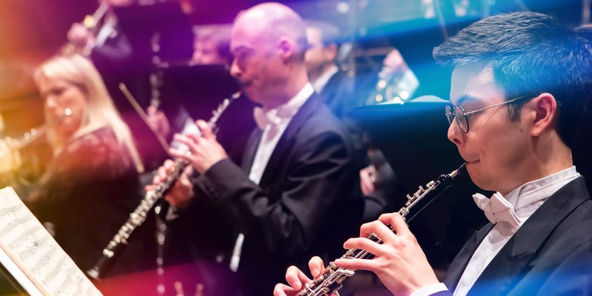 Concert artwork for RSNO Plays Mozart