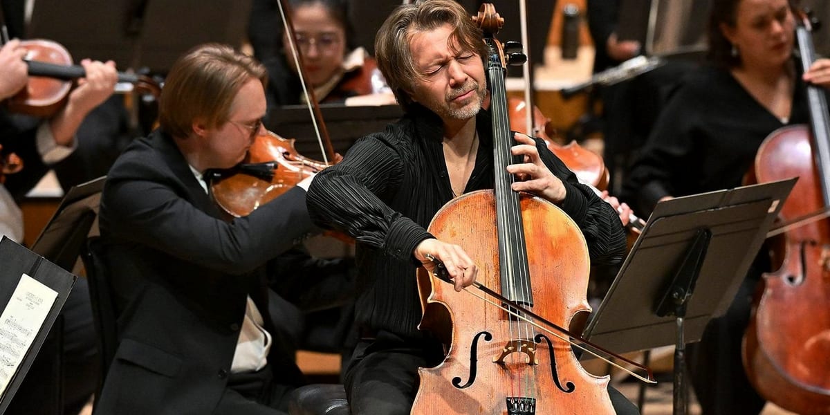 Concert artwork for Schnittke and Stravinsky