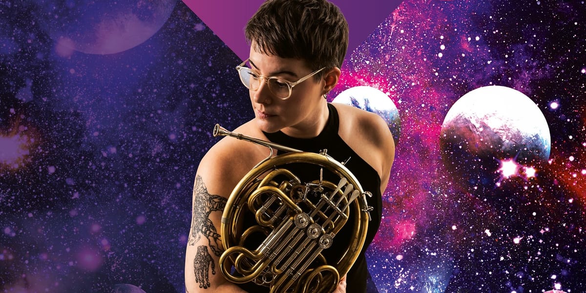 Concert artwork for Holst's The Planets