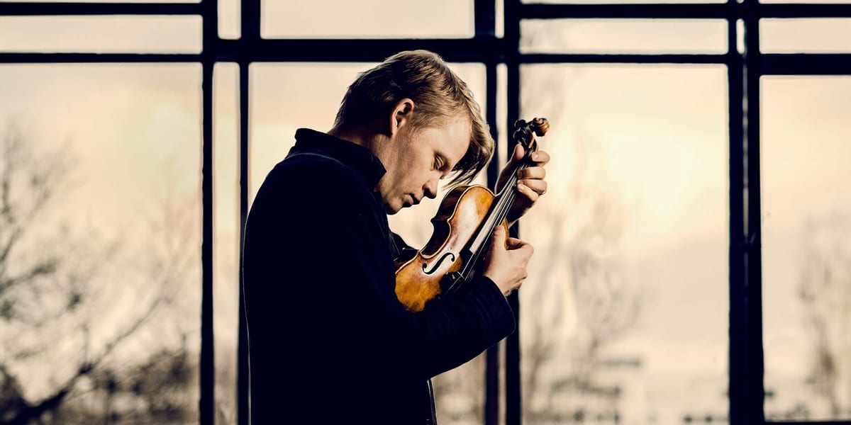 Concert artwork for Pekka Kuusisto plays Sibelius