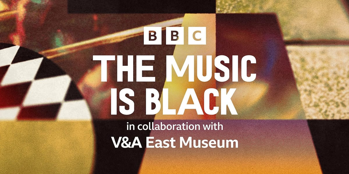 Concert artwork for The Music is Black: Live