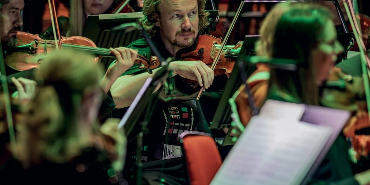 Concert artwork for 50 Years of Star Wars