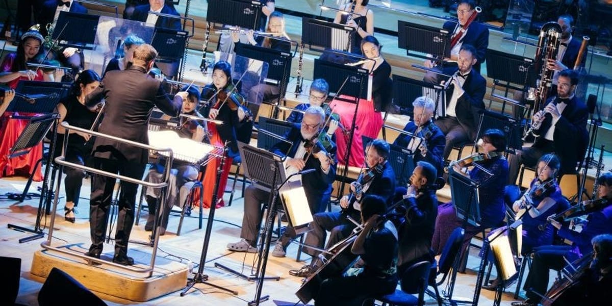 Concert artwork for Christmas at The Musicals