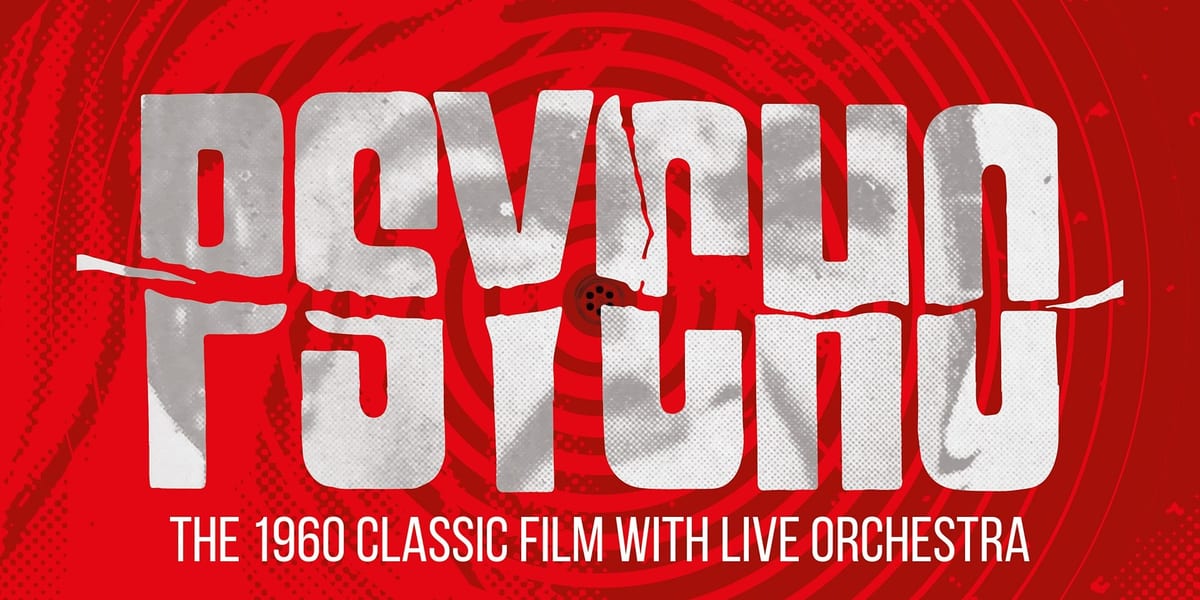 Concert artwork for Psycho (1960): Film with Live Orchestra