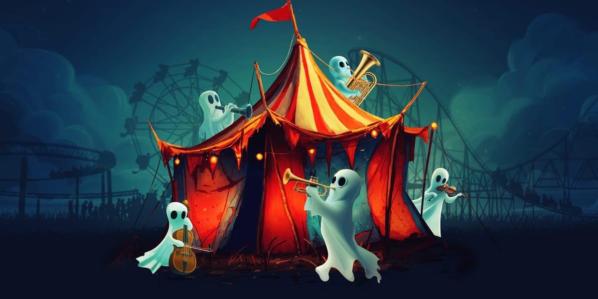 Concert artwork for Creepy Carnival