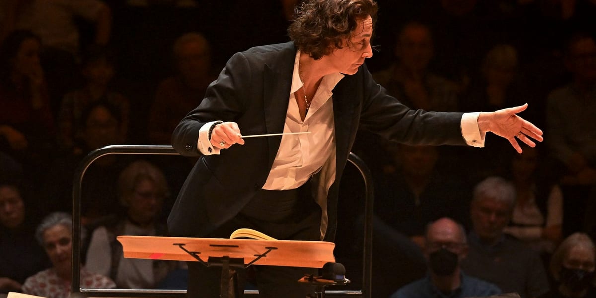 Concert artwork for Mozart and Bruckner