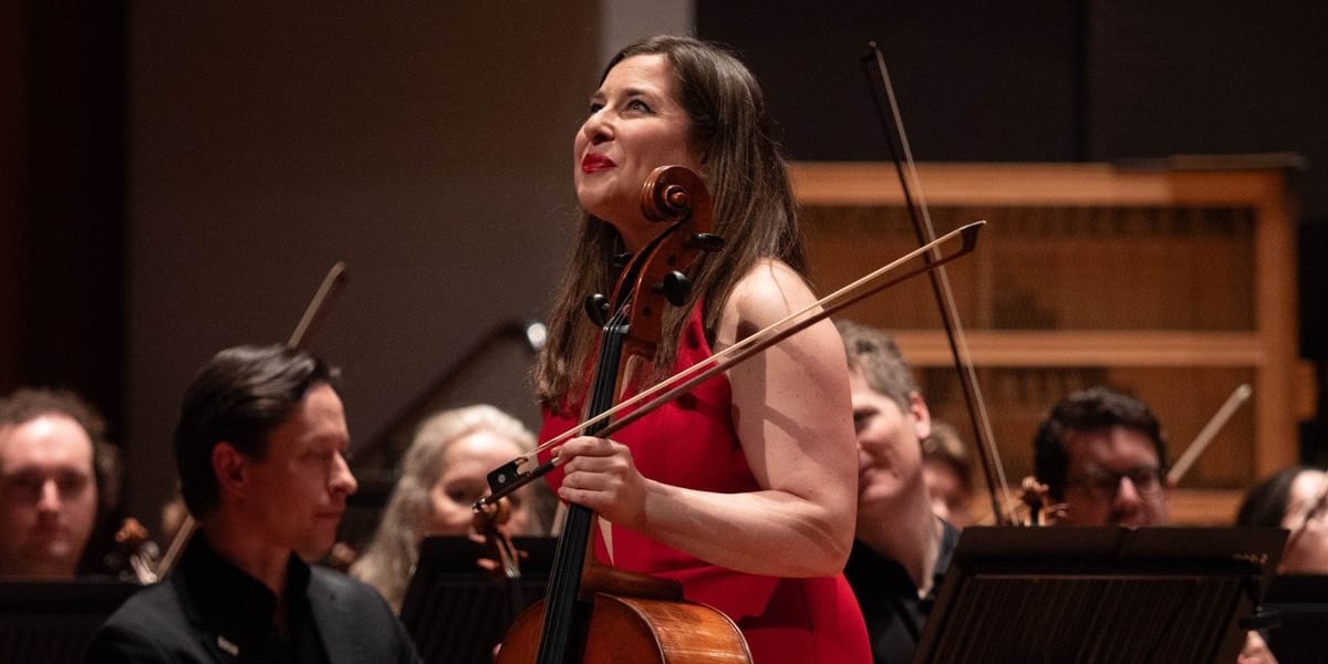 Concert artwork for Elgar's Cello Concerto