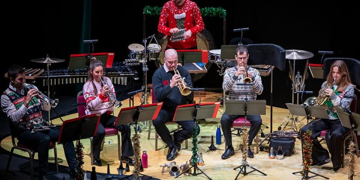 Concert artwork for Basingstoke: Philharmonia Brass at Christmas