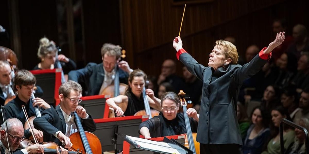 Concert artwork for Basingstoke: Marin Alsop and Alexandre Kantorow