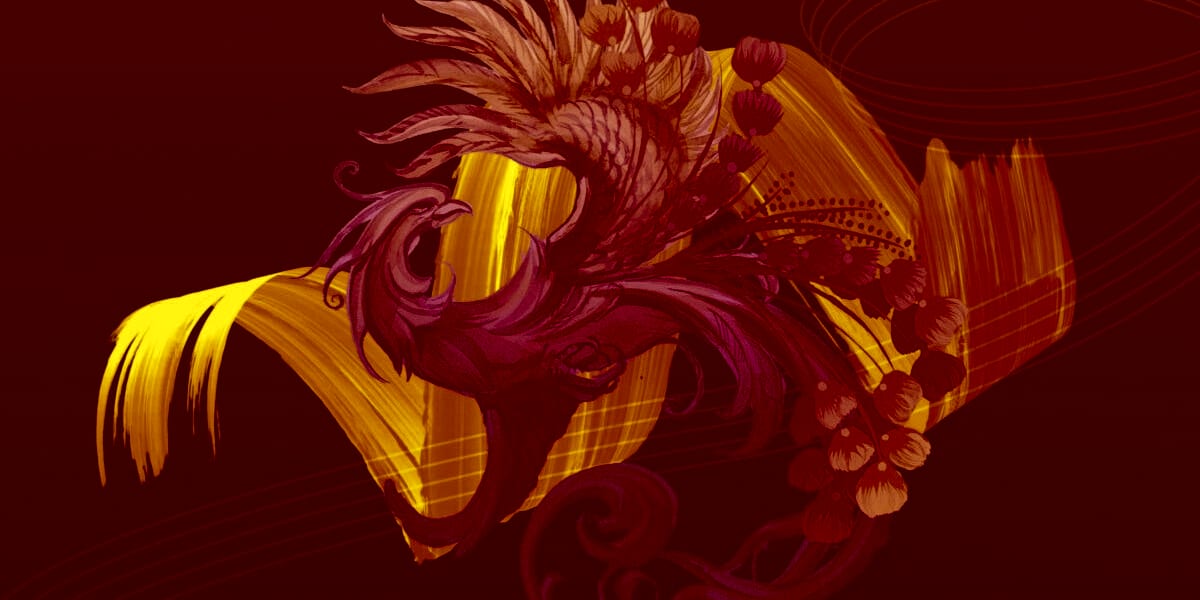 Concert artwork for Stravinsky The Firebird