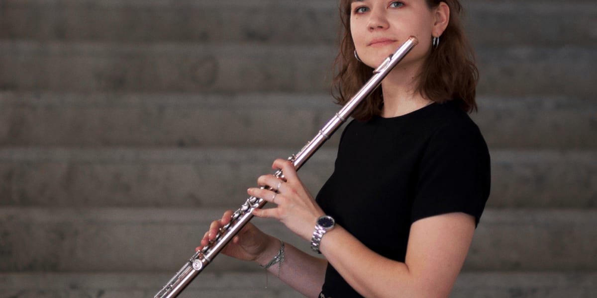 Concert artwork for Prokofiev Sonatas: Elizaveta Ivanova and Sanja Bizjak