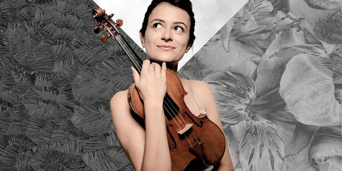 Concert artwork for Korngold's Violin Concerto