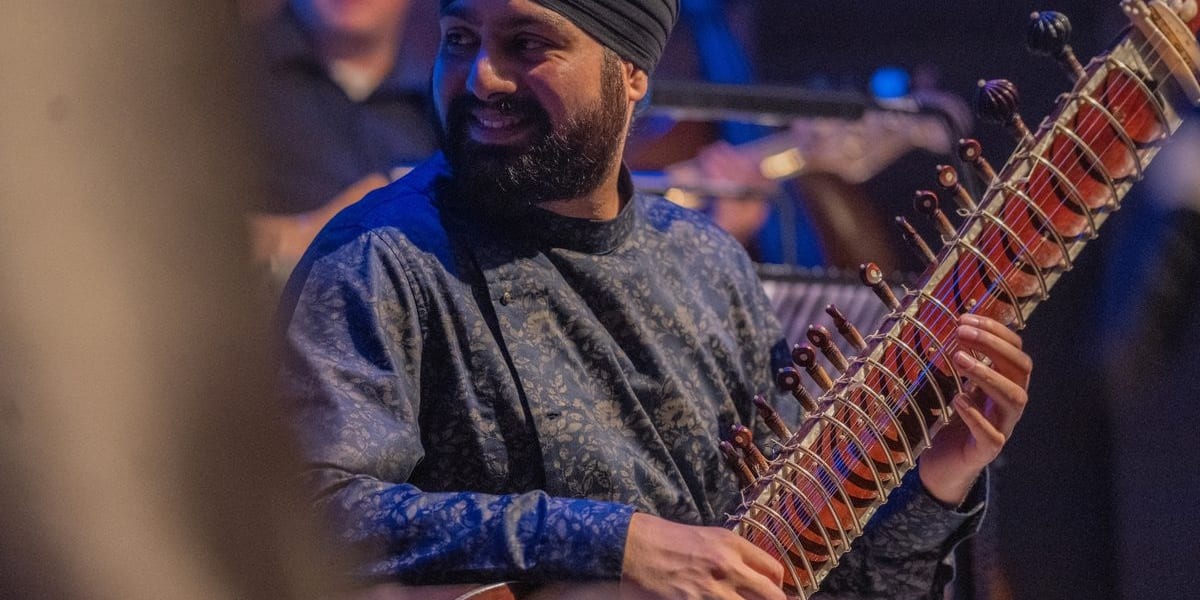 Concert artwork for Live at the Centre: Jasdeep Singh Degun