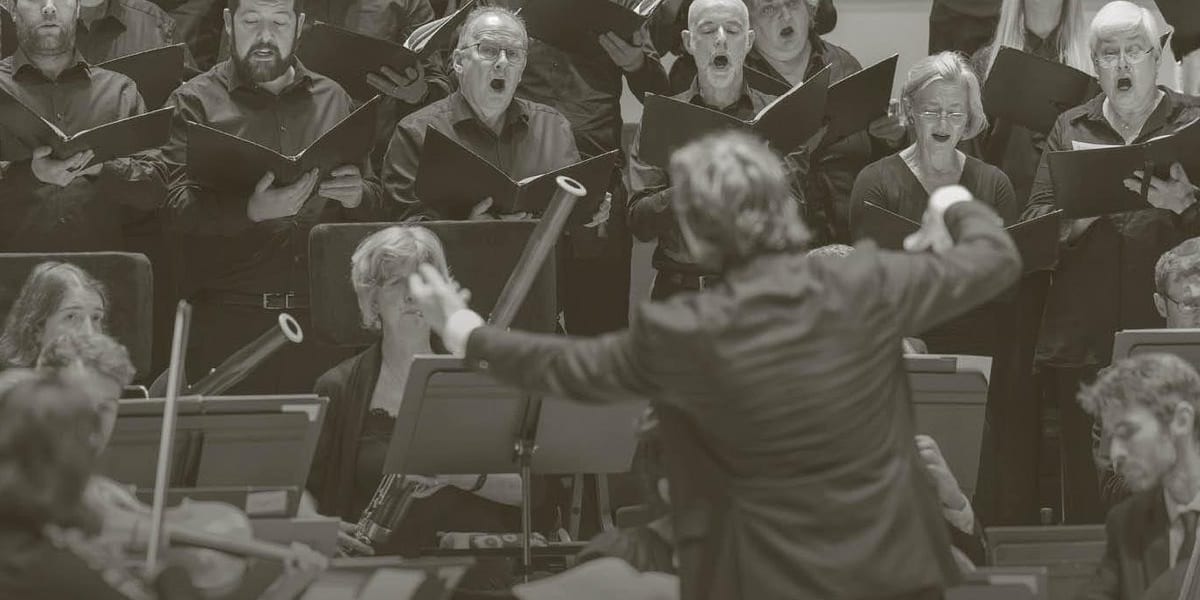 Concert artwork for Bach St Matthew Passion
