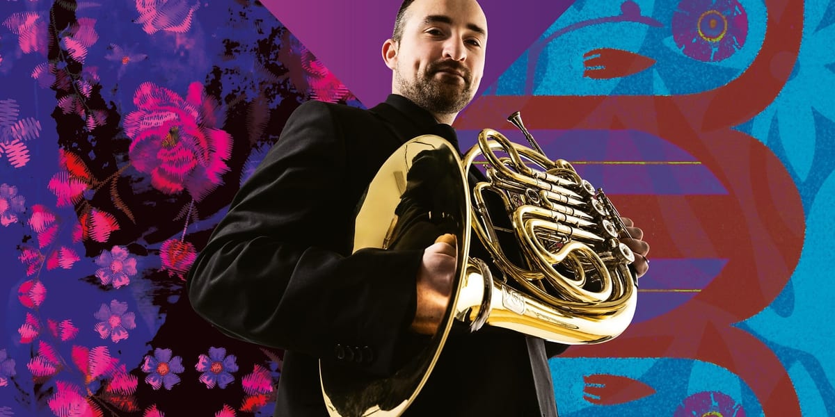 Concert artwork for Tchaikovsky's Symphony No.5 in Edinburgh
