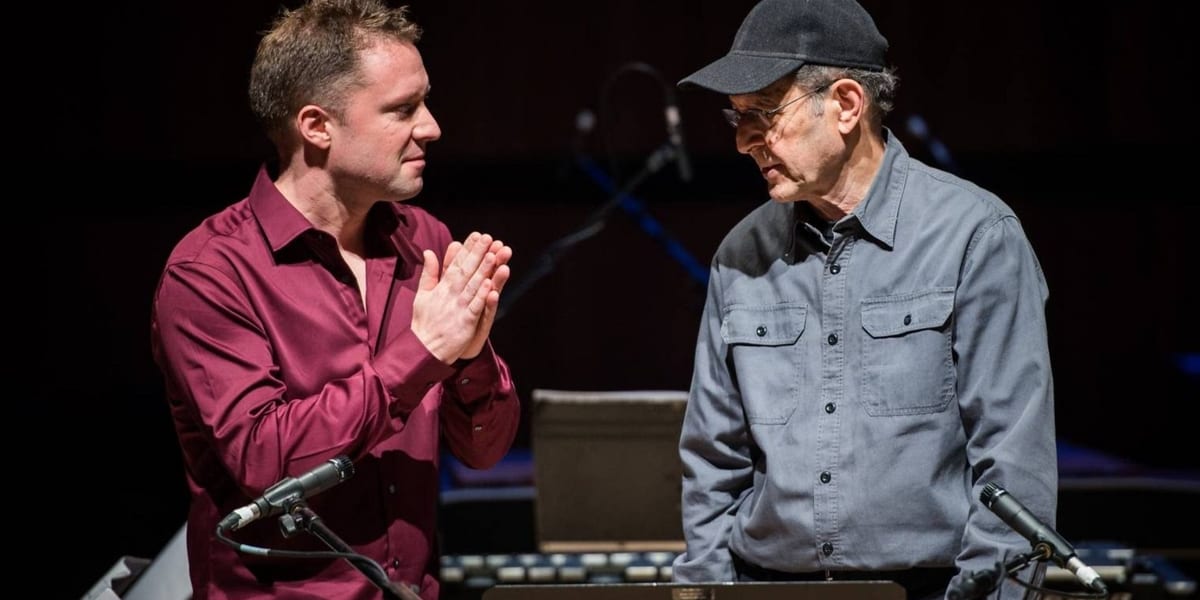 Concert artwork for Steve Reich at 90: The Four Sections