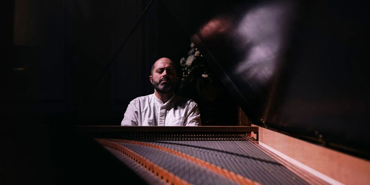 Concert artwork for Mahan Esfahani & Friends: Solo Concert