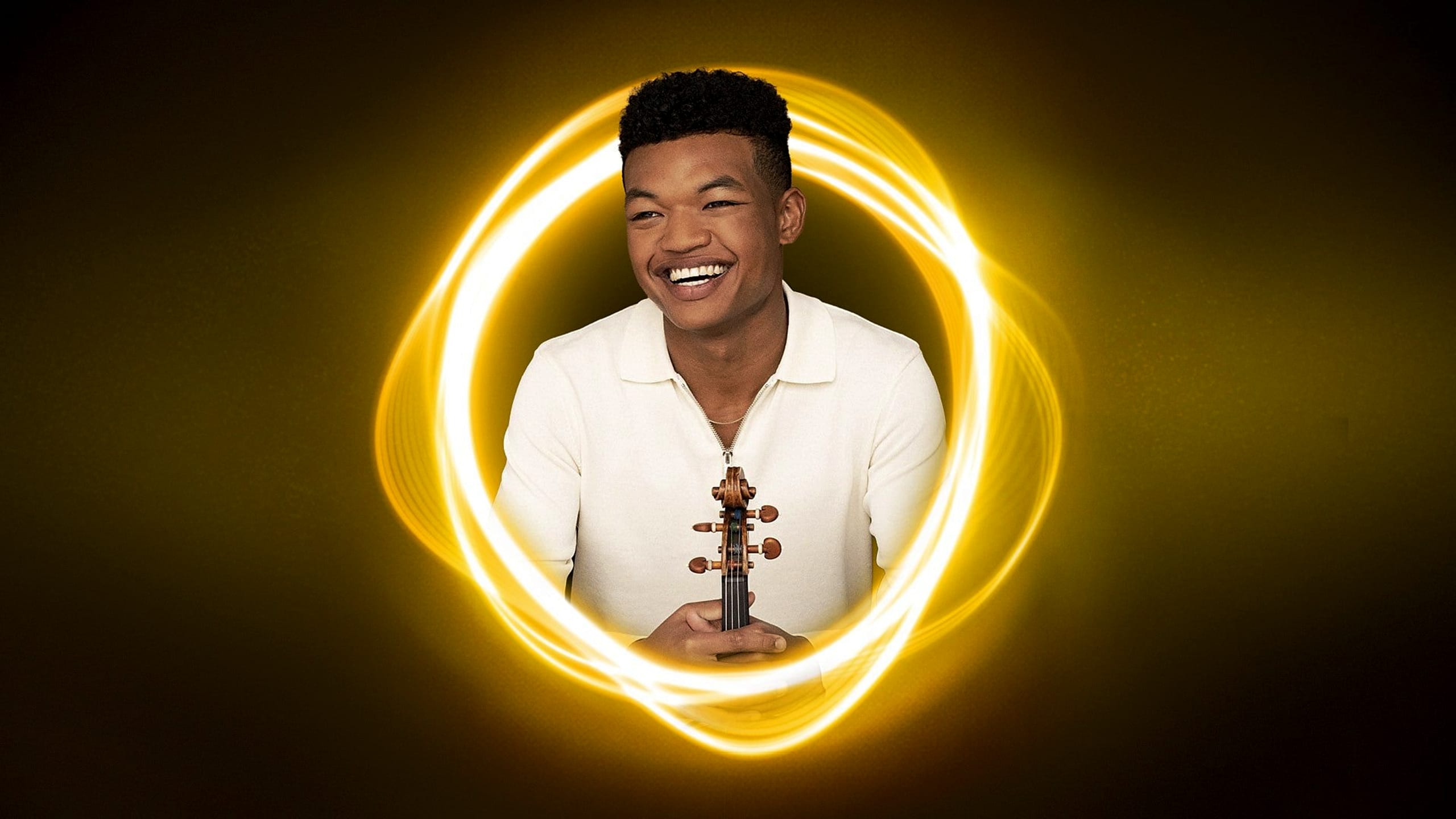 Artwork for Randall Goosby plays Barber’s Violin Concerto