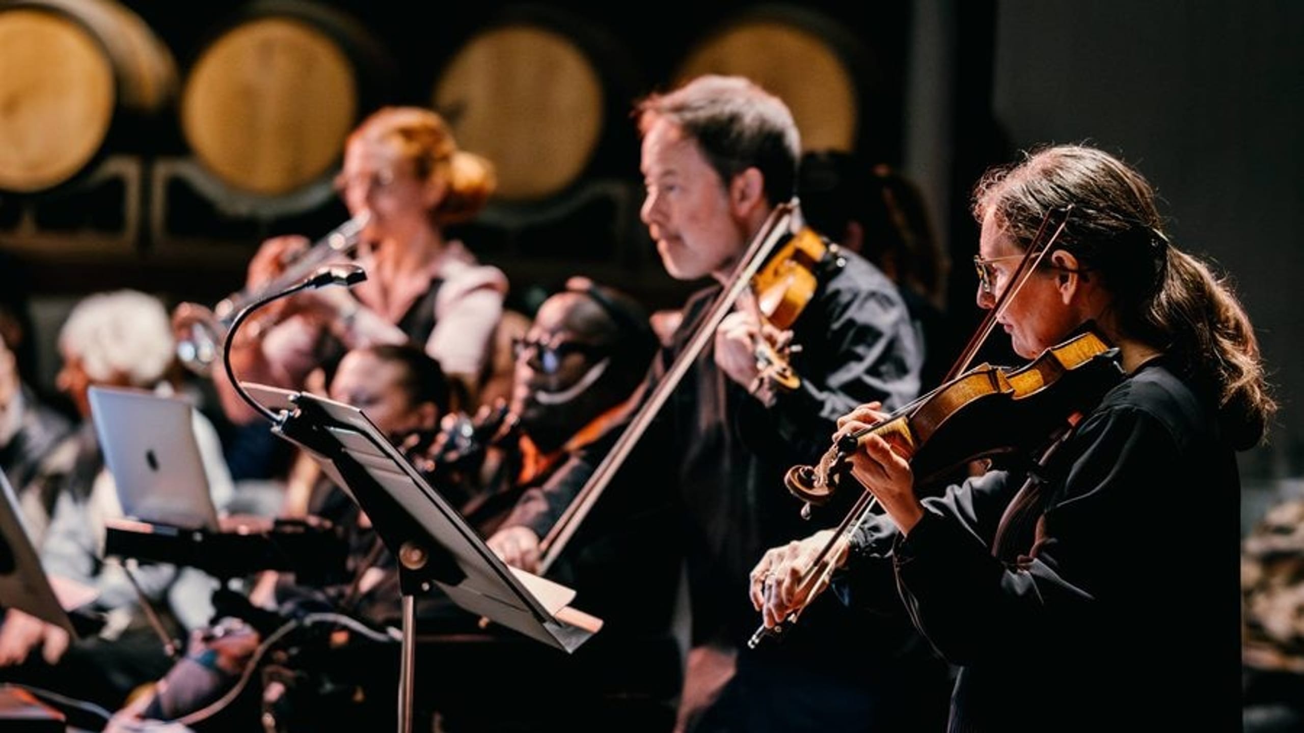 Artwork for Caroline Shaw, Arvo Pärt and Philip Glass at Wylam Brewery