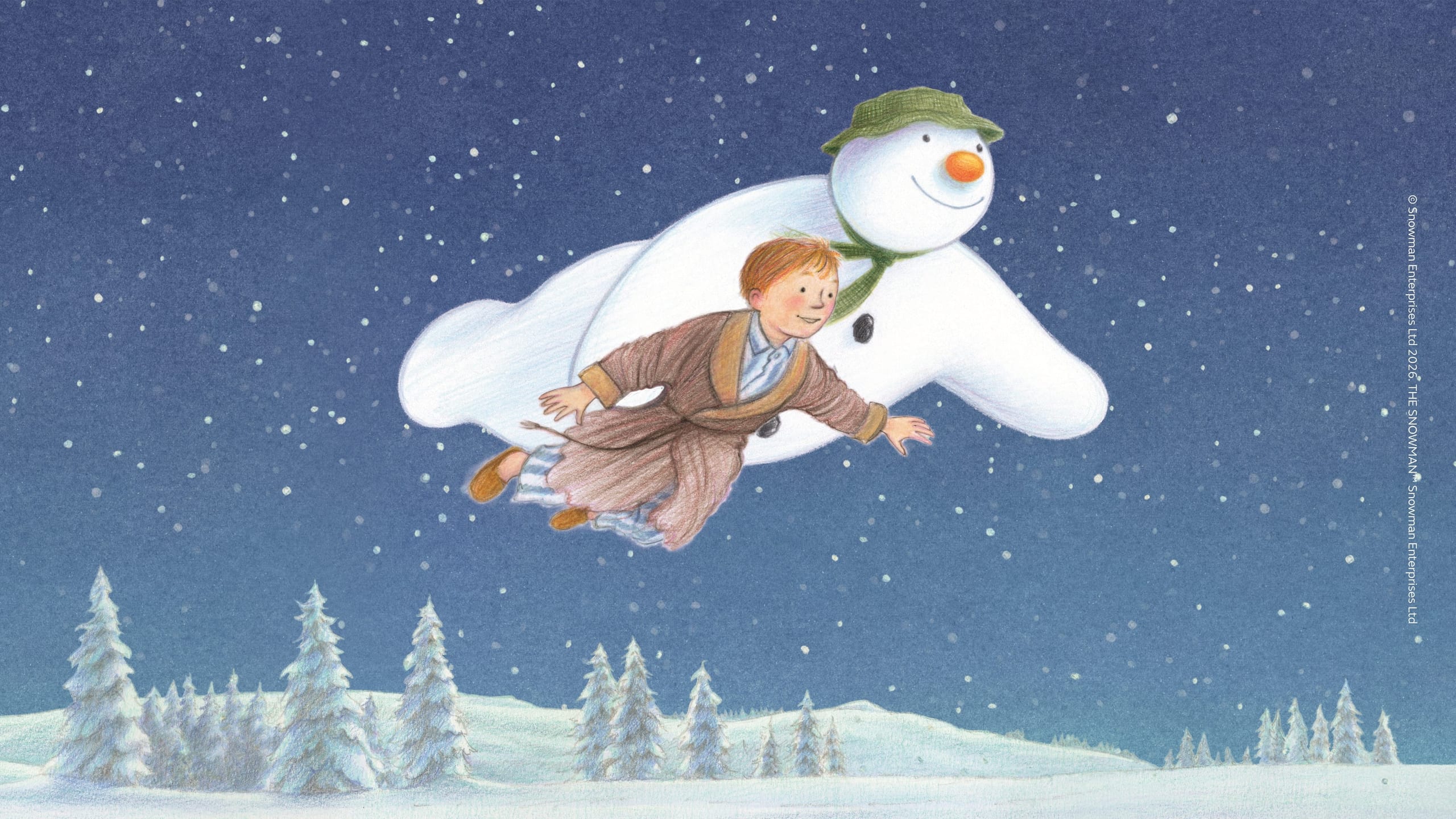 Artwork for RSNO Christmas Concert featuring The Snowman