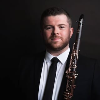 Concert artwork for Mozart's Clarinet Concerto
