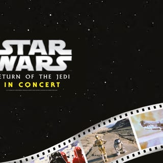Concert artwork for Star Wars: Return of the Jedi in Concert