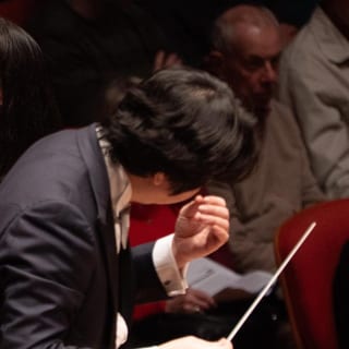 Concert artwork for Kazuki conducts Grieg's Piano Concerto